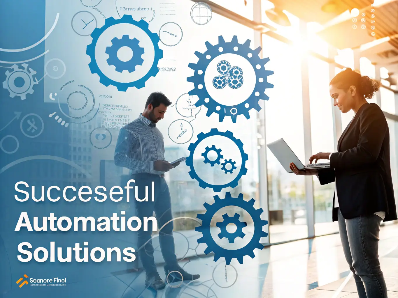 An image illustrating AI-powered automation workflows, highlighting the efficiency and streamlined processes that King Collaborations provides to its clients.